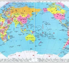 中国「他の国はどんな世界地図を使ってるの？俺達はこれだけど」