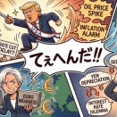 トランプ氏の戦争がFRBからECB、日銀に至るまで世界の中央銀行に衝撃を与える