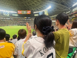 【娘と福岡旅行②】PayPayドームで試合観戦！抽選会のグッズ＆福袋の中身（笑）試合結果も~♬