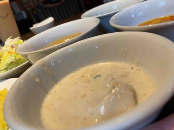 チキンコルマはキーマと一緒に　アジアンダイニング LUMBINI 柏店