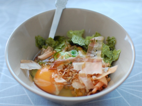 簡単お昼ご飯はぶっかけメニュー