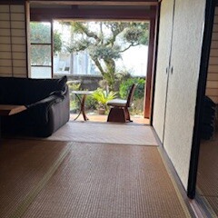 金木犀と縁側。