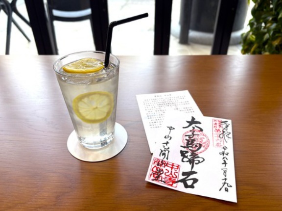 【宝塚市 参拝特典】御朱印をいただくと、境内の「明月記 中山寺カフェ」でお得な『ご参拝特典』プレゼントがいただけます♪