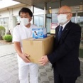 マスクプロジェクト医療機関などに贈呈