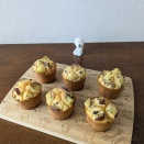 さつまいも米粉マフィン