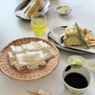 極太の鬼ひもかわうどんのお昼ごはんと、楽天マラソンが始まった
