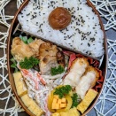 クリームもおいしく感じてくれて～夫のお弁当500