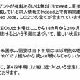 リクルートの決算から考える米国雇用状況