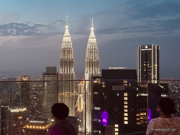 【 Vertigo　ヴァーティゴ】 at Banyan Tree Kuala Lumpur ～絶景ルーフトップバー・クアラルンプールで夜景満喫～