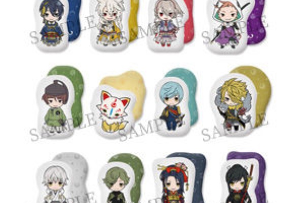 ぽてだん クッション 各2 000円 税 刀剣乱舞store4 納涼祭 商品販売情報