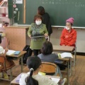 （3，4年生）視覚障害の方のお話を聞きました（10月19日）