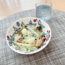 今年の七草牡蠣リゾット。