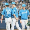 【日本ハム】福島蓮が左膝付近に打球受けるアクシデント　直後に二塁打浴び降板
