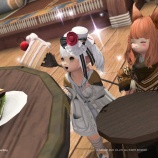 『【FF14】ティーカ・セルヴァースうまーヾ(〃^∇^)ﾉ 相方ちゃま調理師手作りのお肉のサンドイッチ【FFXIV】ドリップコーヒーつきでおうちでまったり』の画像