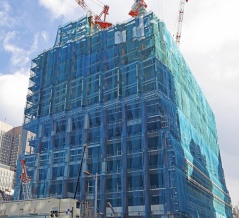 高さ約230m「内幸町一丁目街区南地区第一種市街地再開発事業」と「NTT日比谷タワー」の建設状況！日比谷公園前の超大規模再開発（2026.1.11）