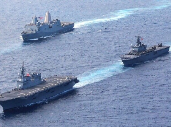 海自掃海隊群、陸上自衛隊水陸機動団及び米軍と共同訓練「アイアン・フィスト26」に参加中！