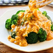 ♡とろ〜りからめて！ブロッコリーの卵あんかけ♡【#簡単レシピ #時短 #節約 #副菜 】