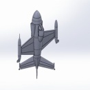 1/144 ロッキードXFV-1サーモン、原型製作記②