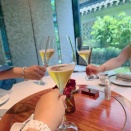 富麗華でお誕生日のお祝いランチ