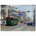 今日午前に、阪堺電車 モ161形廻送