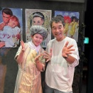 【STU48 #池田裕楽】池ちゃん、ダチョウ倶楽部の肥後克弘さんとツーショット📸