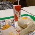 朝マックとミルク