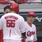 【広島退団コンビ】 田中広輔4タコ、松山竜平ゲッツーでお別れ