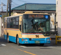阪急バスが大地震発生を想定した「バス一時停車訓練」を実施するみたい。9月1日10時3分～