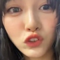池田瑛紗のキス顔