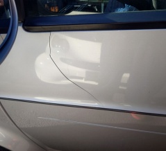 MCCスマート450カブリオ～ドア割れ・・不可抗力としか言いようがありませぬ。