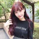 『[イコラブ] 諸橋沙夏「(髪色)Cherry purpleにしました…」【さなつん】』の画像