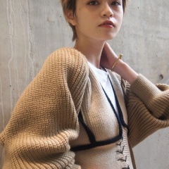 ショートヘアが可愛い