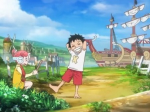 悲報 道化のバギー クロコダイルとミホークにボコボコにされ土下座 まとメメちゃん