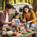 親子でカレーをつくるイベント