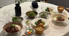 牛とろろ丼の夜ごはんと、元祖魔神さま