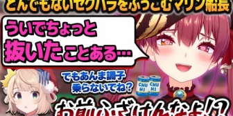 【ホロライブ】マリン船長、酔った勢いでういママに凸してとんでもないセクハラをかますｗｗｗ