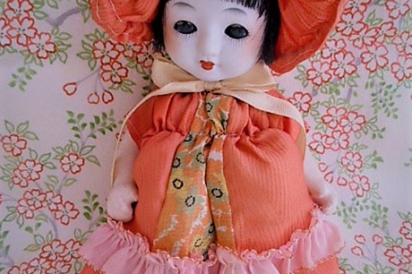 可愛いビスクドール　お花摘み　ピンクドレス white rose作 ⁄グーグリーboxセット | 人形（Doll） | timeroman-shop