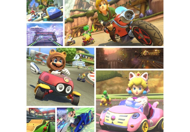 【マリオカート8】追加コンテンツ第1弾で登場する残り6コースの詳細が公開