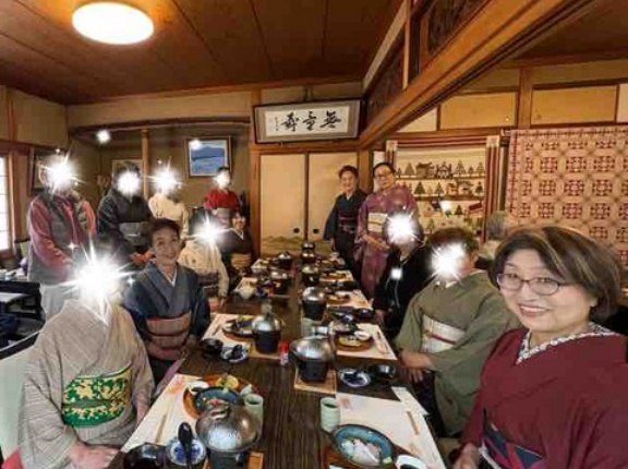 一年でもっとも地味な着物を楽しむ