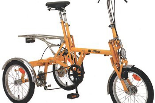 Trycycle Diblasi 収縮率世界一 小径車 折り畳み自転車 リカンベント試乗記