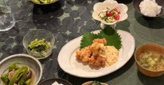 チキン南蛮の夜ごはん