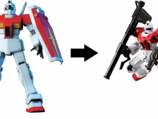 【画像あり】ガンダムのジムさん、時代と共にどんどんデザインがカッコよくアレンジされてしまうｗｗｗｗｗ