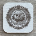 ビションフリーゼのルネサンス肖像画コースターセットができました！