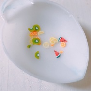 夏休みだぁぁぁぁぁぁぁ！と、フルーツポンチしゅわしゅわ作りました。