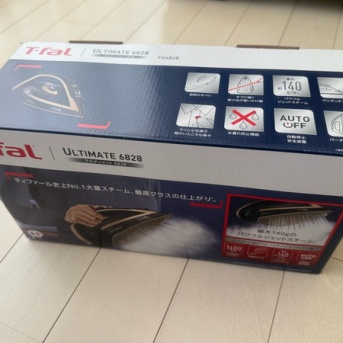 軽さと進化に驚いたティファールの新しいアイロン♪