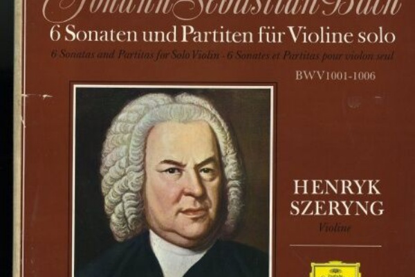 ヘンリク シェリング ヴァイオリン バッハ LP レコード 3枚組 100年後
