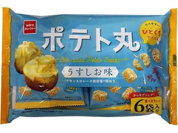 【2,704円】ベビースター ポテト丸 うすしお味 6袋入 108g×15袋がクーポン特価