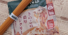 ZENB ヌードルときのこの濃厚ベジクリームソース