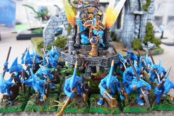 ◇◇ウォーハンマー リザードマン ザウルス・コールドワンライダー