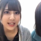 『[動画]2019.01.15（15:50～） SHOWROOM　「=LOVE(イコールラブ) 佐竹のん乃　ゲスト 大場花菜」＠個人配信』の画像